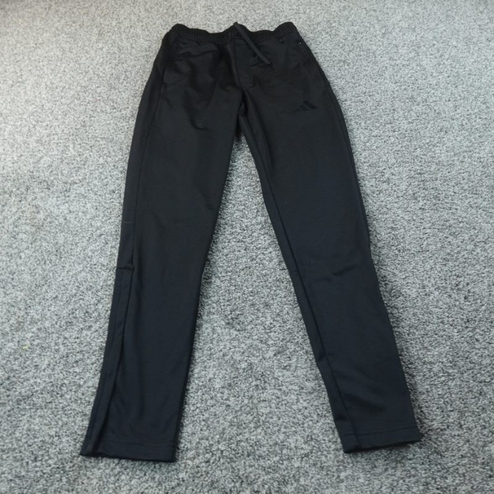 Adidas Pants Mens S Black Warmup Drawstring Track Jogger‎ Sweatpants Workout Gym